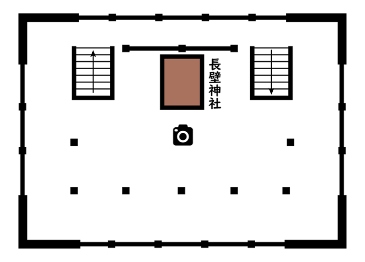 姫路城大天守六階平面図